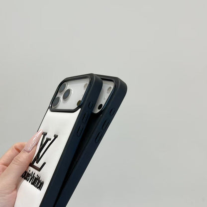 Luxury LV Leather Ultra-Slim Cover For iPhone 12-18 Pro & Pro Max