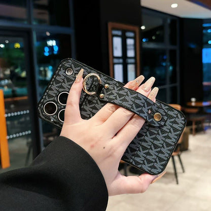 Classic MK iPhone Case Hand Strap for Iphone 12-17