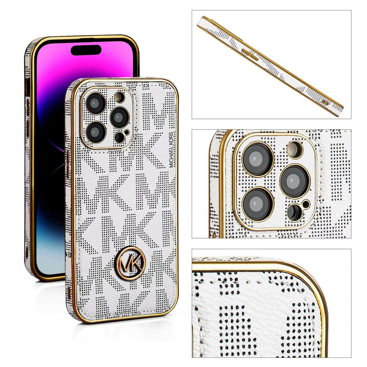Michael Kors Premium Phone Case with Camera Cover For iPhone