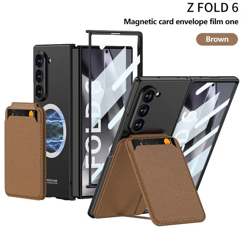 All-in-1 Z Fold 6 MagSafe Wallet Case THEROXYMOB