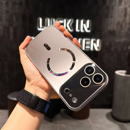 Glossy Magnetic Glass Case For iPhone 12-18 Pro & Pro Max