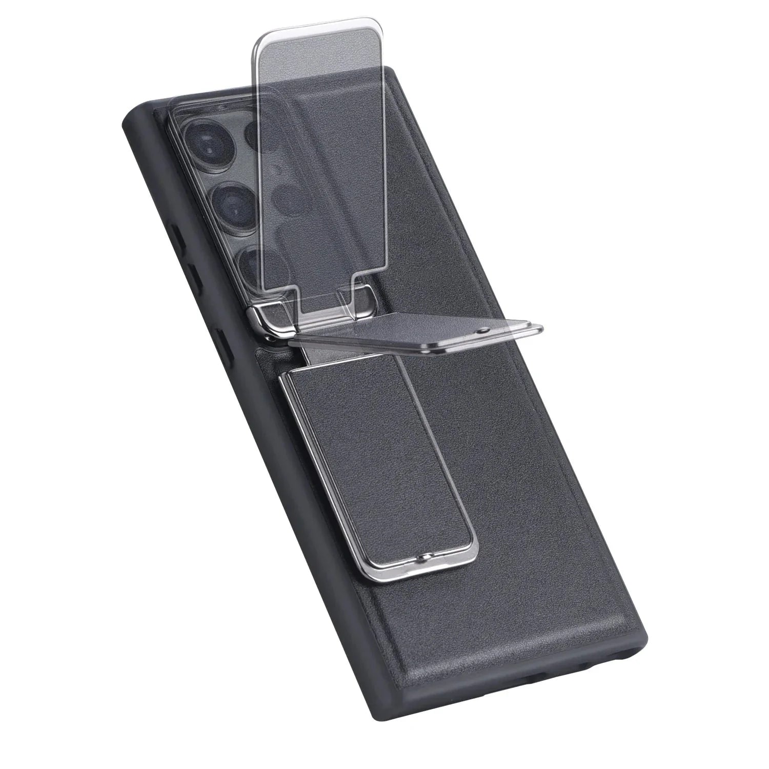 Business Leather Stand Holder Kickstand Camera Lens Flip Case For Samsung Galaxy S24 S23 CaseSpot