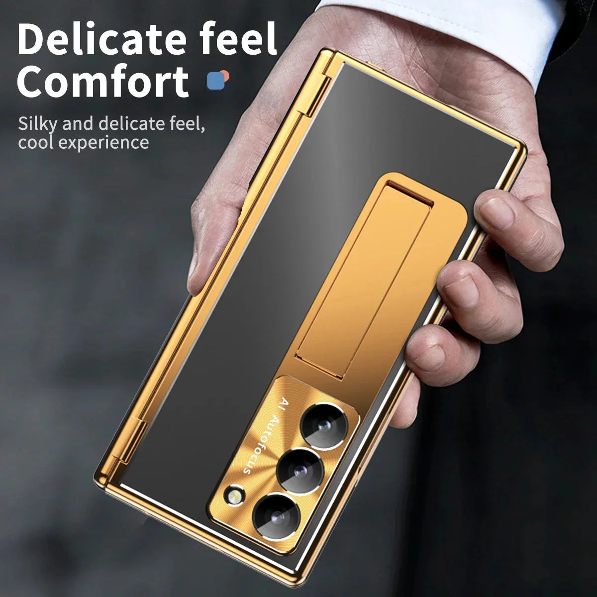 Prestige Z Fold 6, 5, 4 Leather S Pen Bracket Case theroxymob