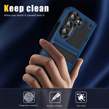 Anti-Dust Kickstand Bag Case Anti-Slip Phone Accessories for Samsung Galaxy Z Fold 5 CaseSpot