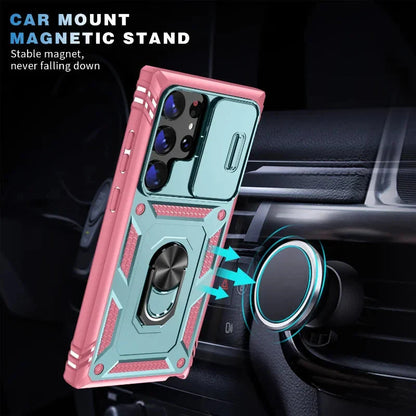 360 Degree Rotate Kickstand Cover Case For Samsung S25 S24 / S23 Series CaseSpot