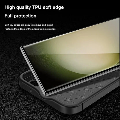 Soft shell Fibre Case For Samsung Galaxy S25 / S24 THEROXYMOB
