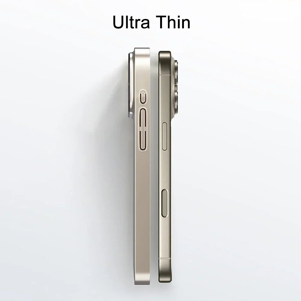 Original Matte Glass Magsafe Magnetic Case For iPhone 17 16 15 14