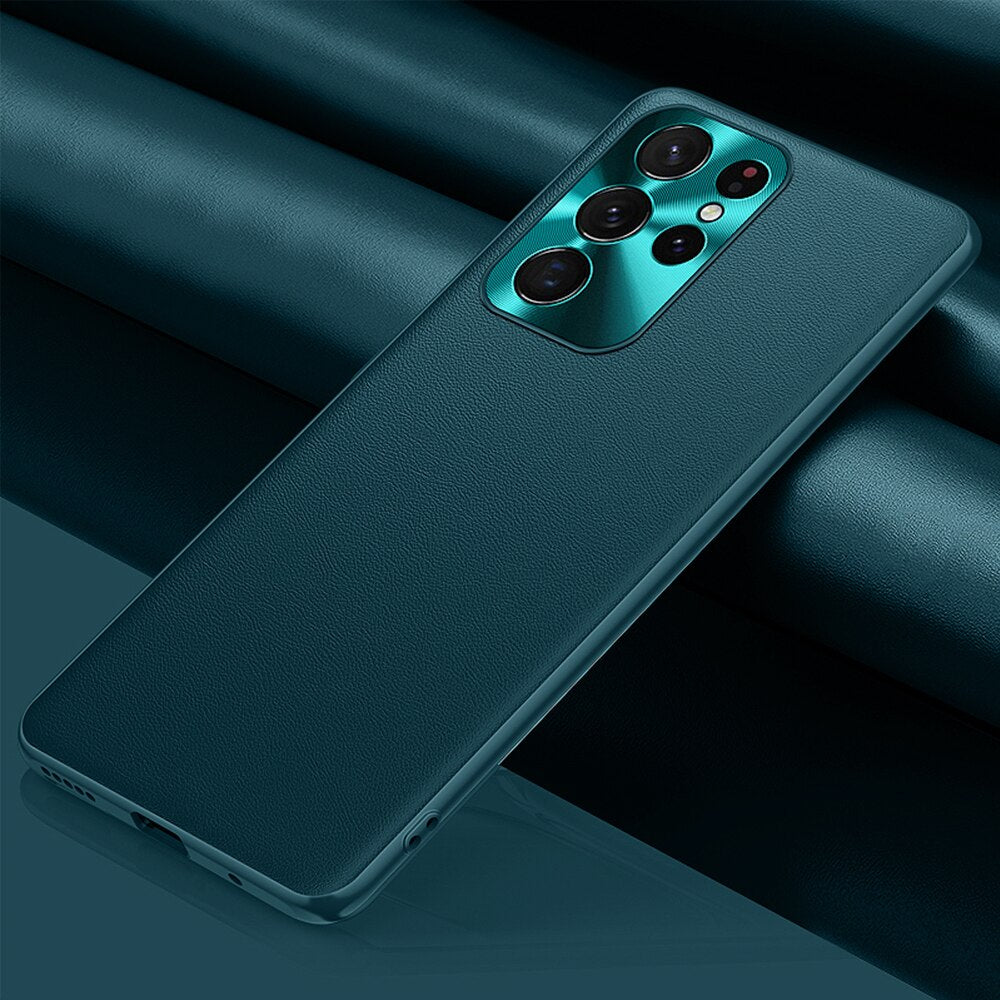 Luxury Leather Pattern Case For Samsung Galaxy S24-S23-S22 Series Luxury_Covers
