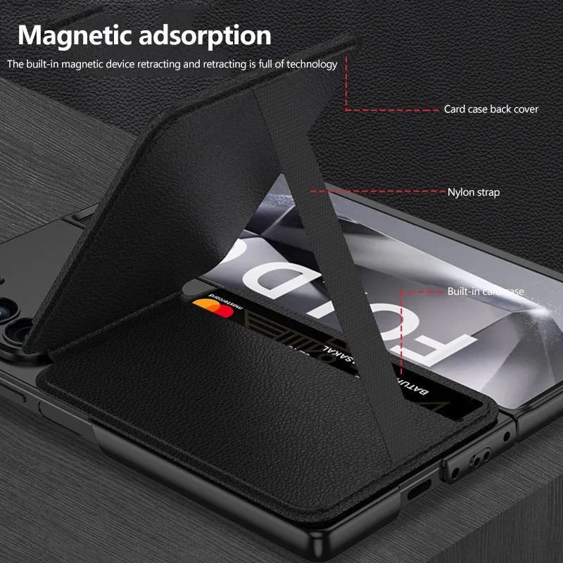 All-in-1 Z Fold 6 MagSafe Wallet Case THEROXYMOB