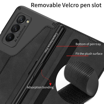 Armor Z Fold 6, 5, 4 Wallet, Pen slot, Leather Case theroxymob
