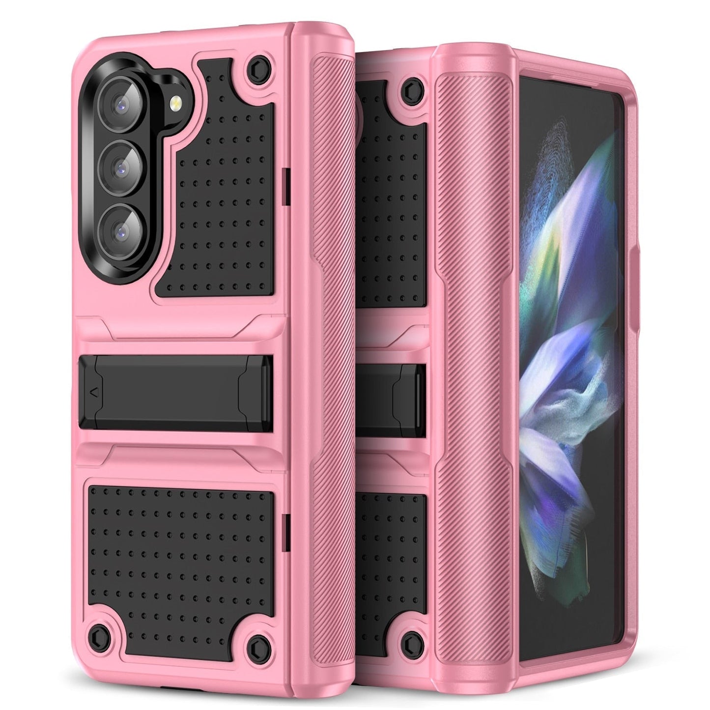 Anti-Dust Kickstand Bag Case Anti-Slip Phone Accessories for Samsung Galaxy Z Fold 5 CaseSpot