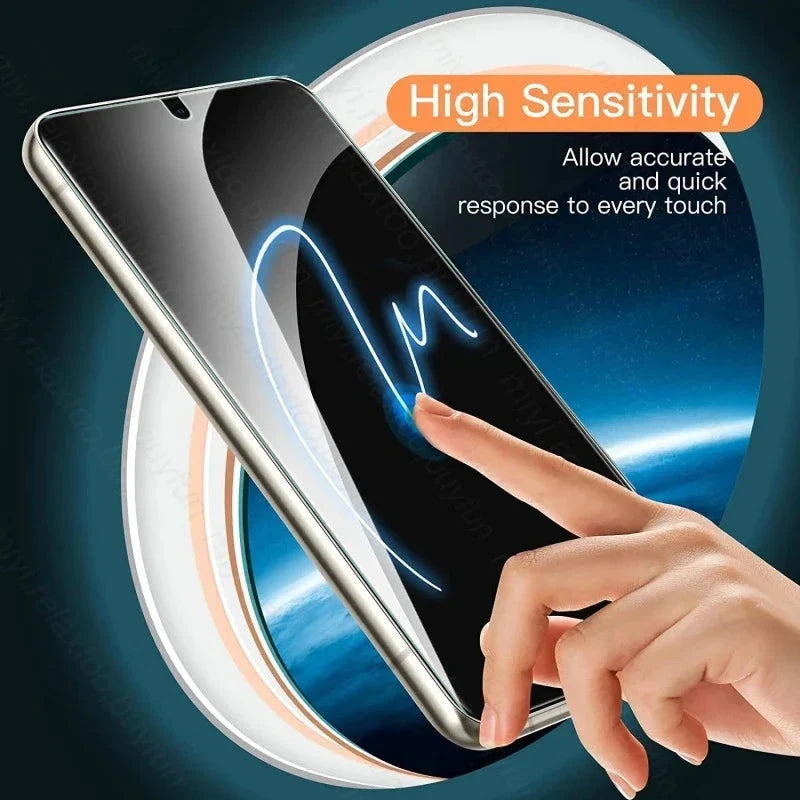 4In1 HD Tempered Glass Case For Samsung Galaxy S24 Series CaseSpot