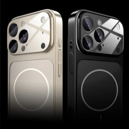 Original Matte Glass Magsafe Magnetic Case For iPhone 17 16 15 14