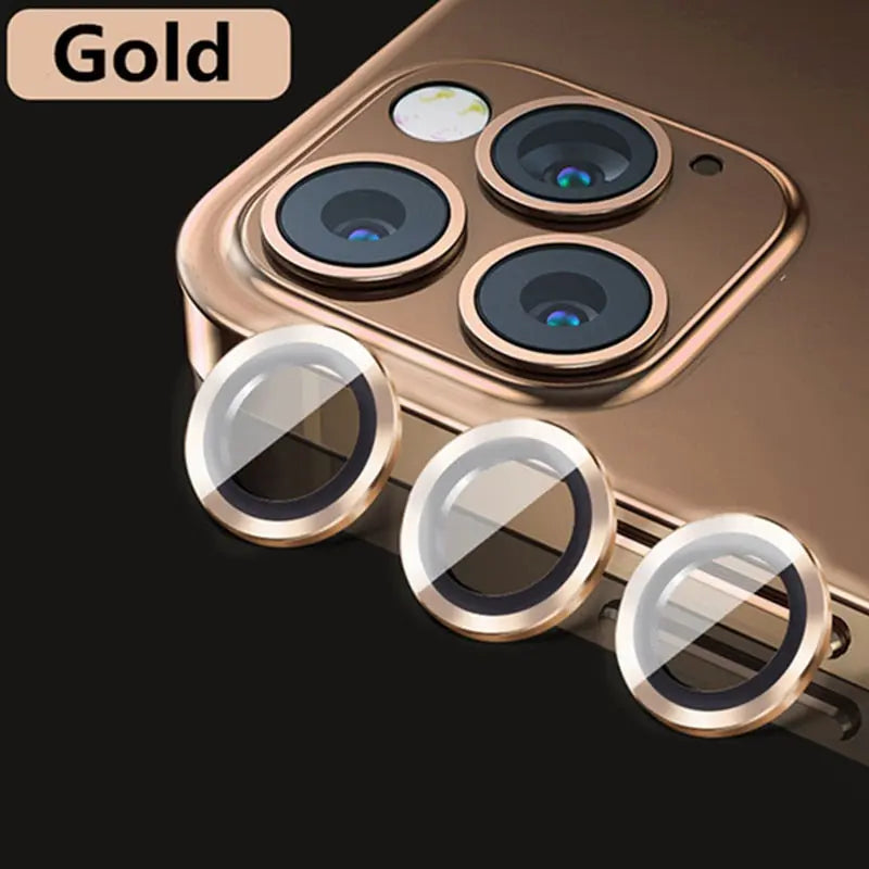Titanium Alloy Camera Protector for IPhone 14 13 12 - theroxymob
