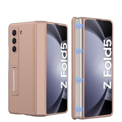 For Samsung Galaxy Z Fold 5 Case Ultra Thin Matte Bracket Magnetic Folding Hingle Shockproof Protection Hard Cover Accessories CaseSpot