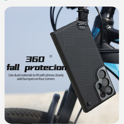 Case Wrist Strap Anti-falling With Rope Strap Cover For Samsung S23Ultra - theroxymob