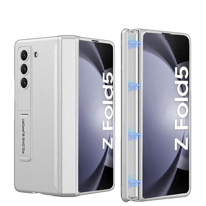 For Samsung Galaxy Z Fold 5 Case Ultra Thin Matte Bracket Magnetic Folding Hingle Shockproof Protection Hard Cover Accessories CaseSpot