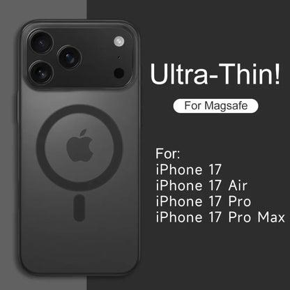 Magnetic Clear Case Shockproof & MagSafe for iPhone 17 Series