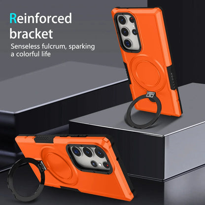 Magnetic Rotating Ring Bracket Case for Samsung Galaxy S24-S23 Series CaseSpot