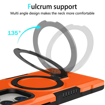 Magnetic Rotating Ring Bracket Case for Samsung Galaxy S24-S23 Series CaseSpot