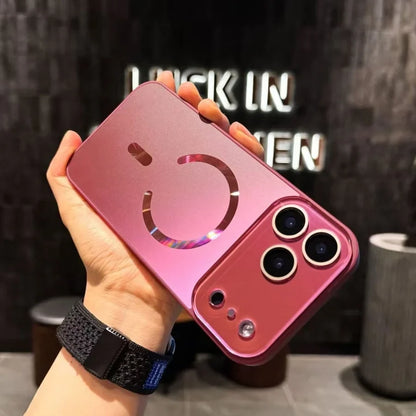 Glossy Magnetic Glass Case For iPhone 12-18 Pro & Pro Max