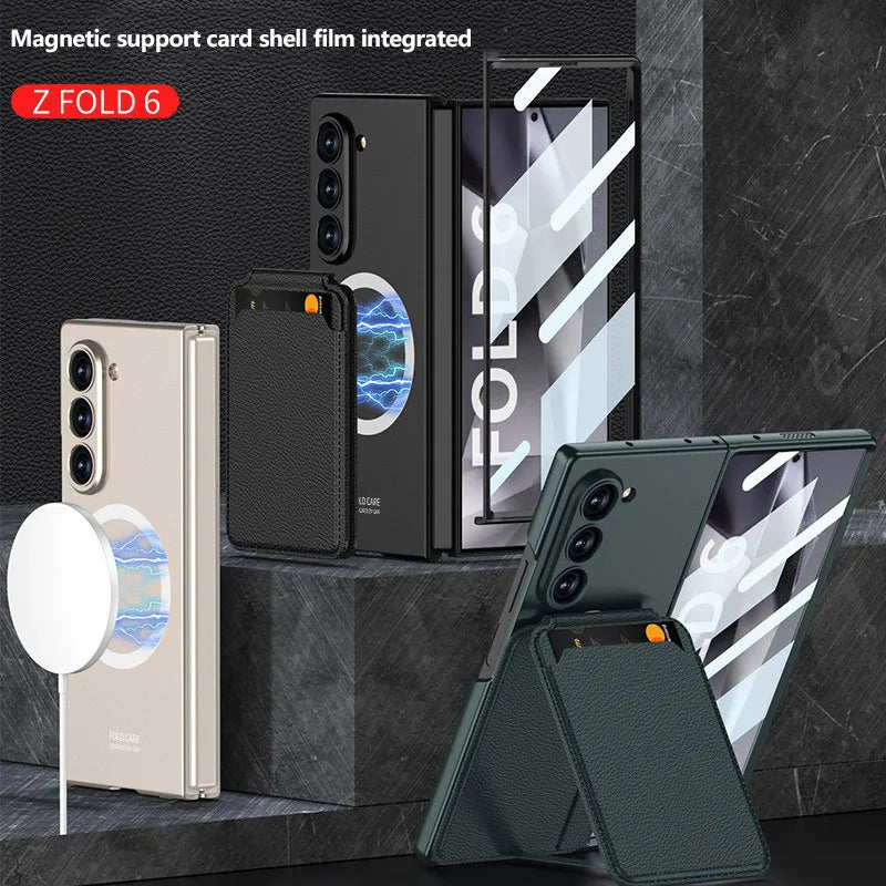 All-in-1 Z Fold 6 MagSafe Wallet Case THEROXYMOB