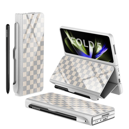 Shockproof Armor Case  Case Glass Cover Stand Insert Card Leather Case for Samsung Galaxy Z Fold 5/4 CaseSpot