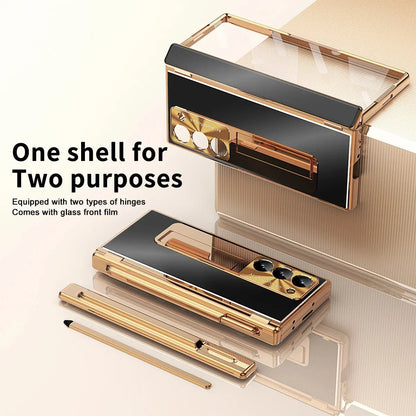 Prestige Z Fold 6, 5, 4 Leather S Pen Bracket Case theroxymob
