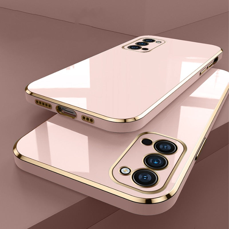 Plating Glossy Case For Samsung Galaxy S23/S22 Series - theroxymob