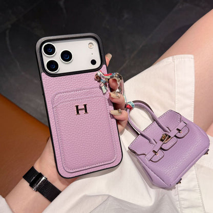 Luxury Hermes Case with AirPods Case For iPhone 14-17