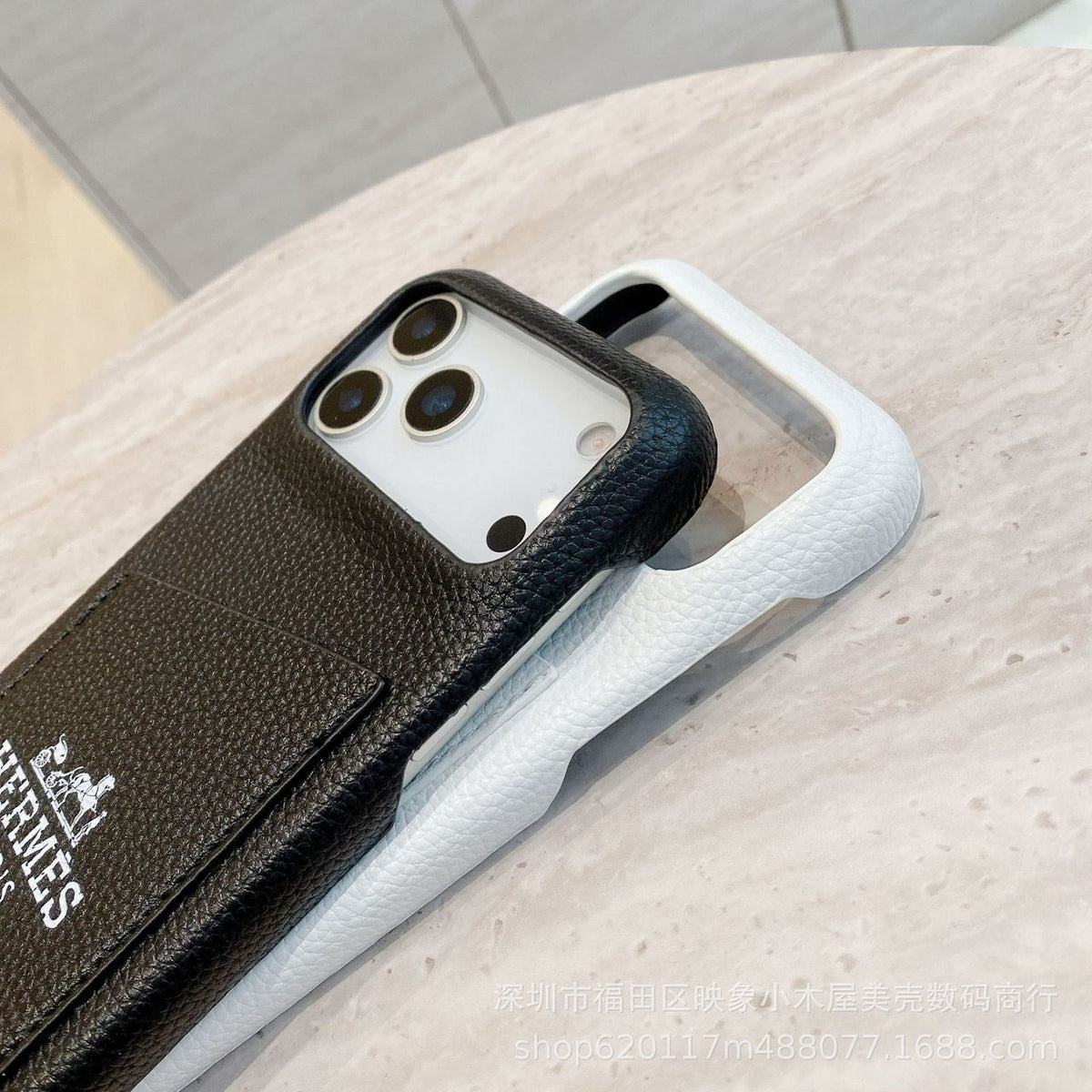Luxury Leather Phone Case for iPhone 13-17