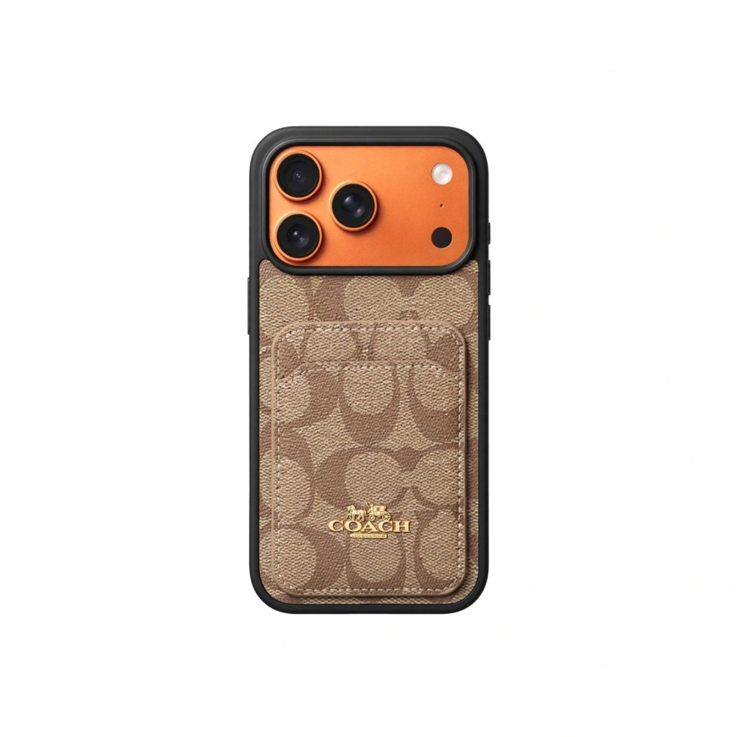 Luxury Case Modern Heritage Card Holder for iPhone 12-17 Series