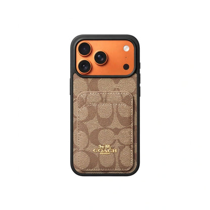 Luxury Case Modern Heritage Card Holder for iPhone 12-17 Series