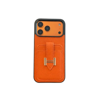 Designer Wallet Pocket Case with Ring - iPhone 12-18 Pro & Pro Max