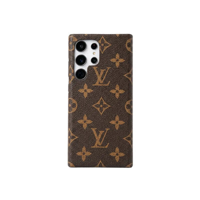 Luxury Designer Style PU Leather Case for Samsung Galaxy S22-S26 Series