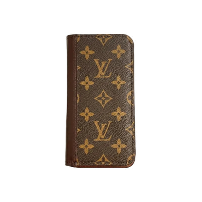 Monogram Leather Card Cover Wallet Case for Samsung Galaxy S22-S26 Series