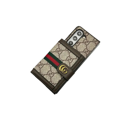 GG Supreme Luxury Wallet Case for Samsung Z Fold 3-7