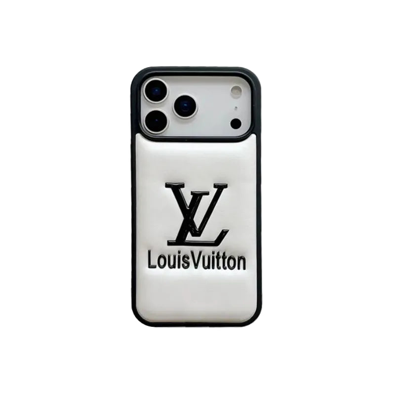 Luxury LV Leather Ultra-Slim Cover For iPhone 17/ 16 / 15 / 14