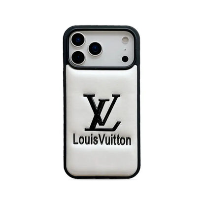 Luxury LV Leather Ultra-Slim Cover For iPhone 12-18 Pro & Pro Max