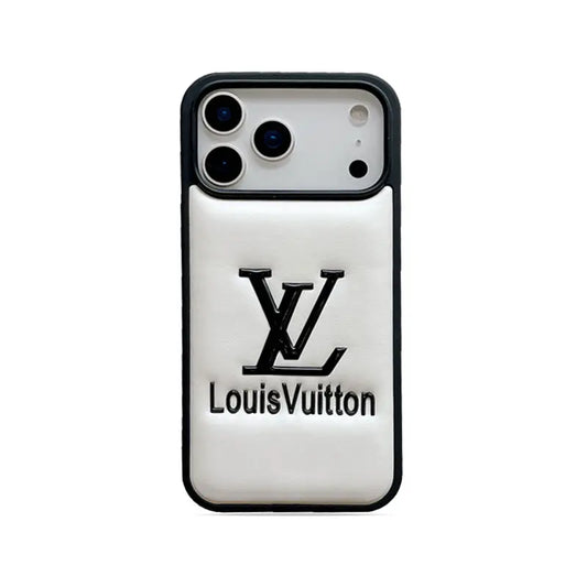 Luxury LV Leather Ultra-Slim Cover For iPhone 12-18 Pro & Pro Max