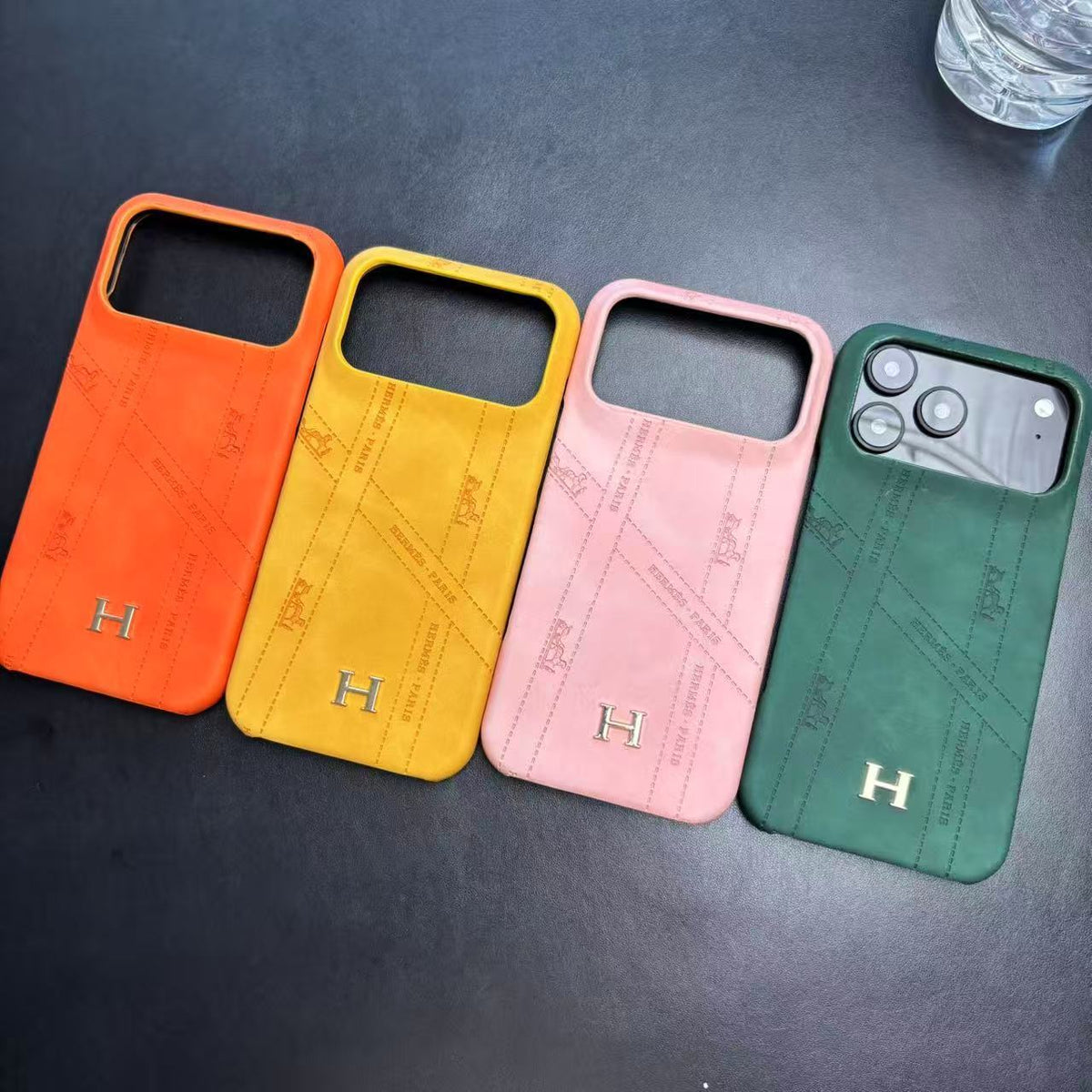 Minimalist Luxury Logo Case - iPhone 12-18 Pro & Pro Max