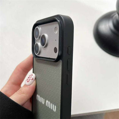 Luxury Miu Miu Phone case For iPhone