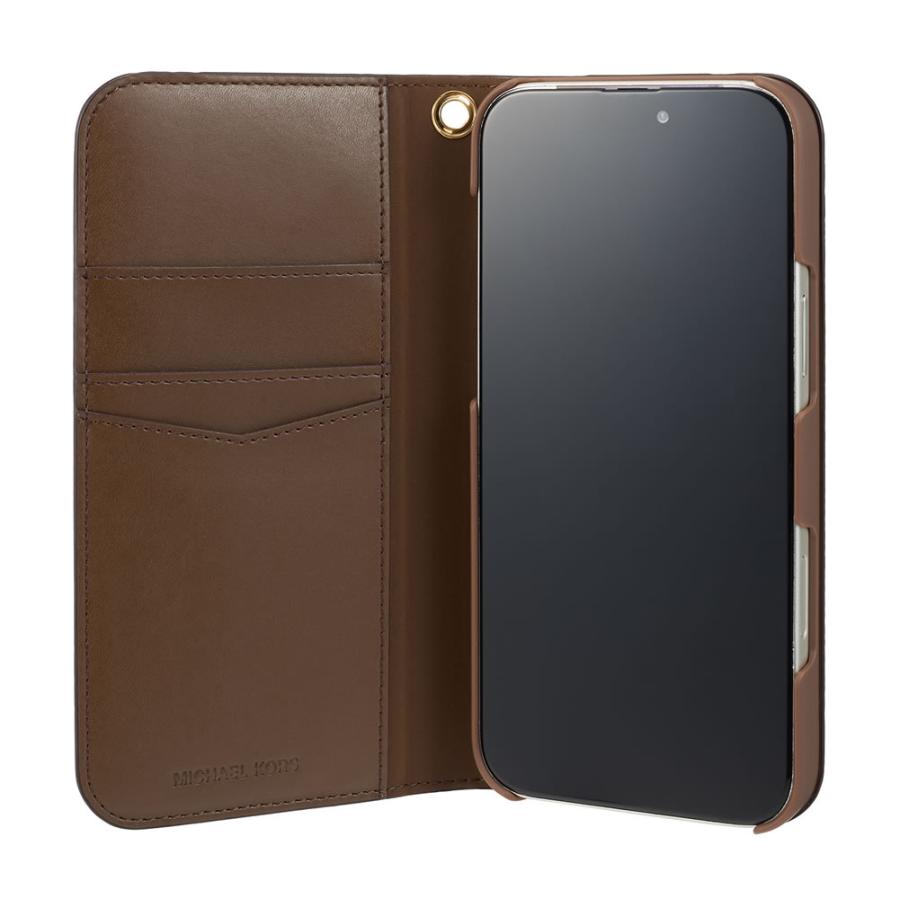 MK Folio Case Stripe with Tassel Charm for Magsafe for iPhone