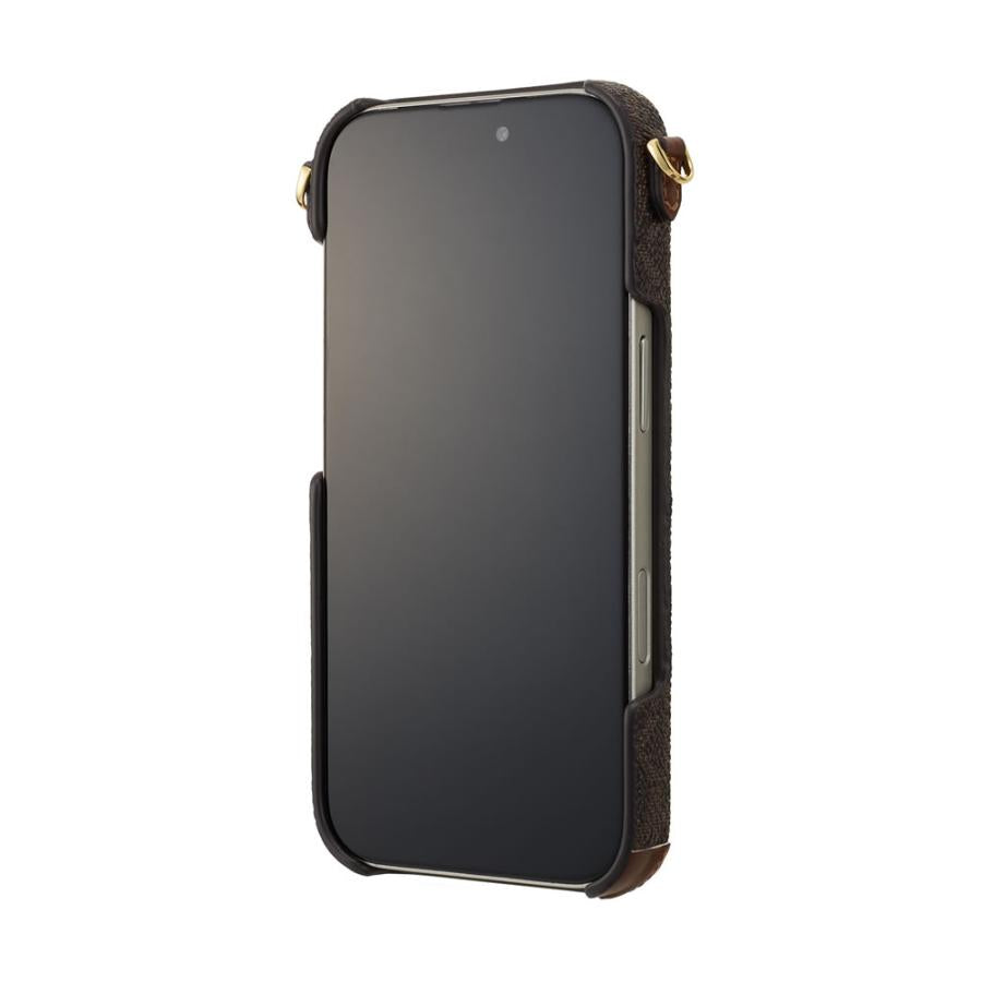 Luxury MK Wrap Case Pocket with Strap for iPhone