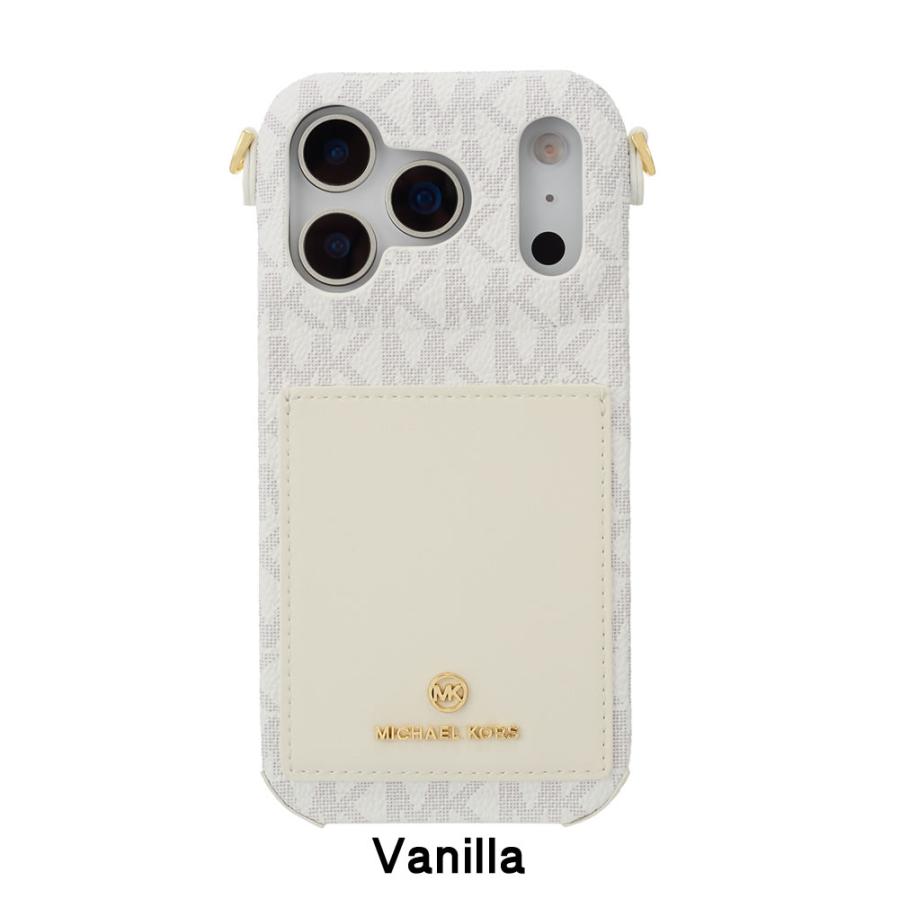 Luxury MK Wrap Case Pocket with Strap for iPhone