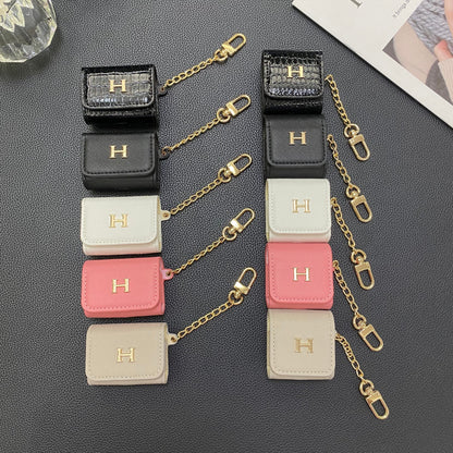 Luxury Hermes Leather AirPods Protective Case