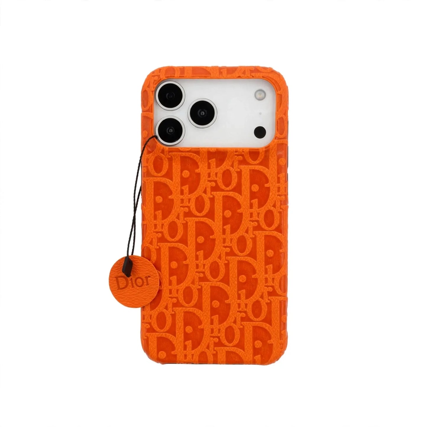 Lux Leather Dior Phone Case For iPhone 17 / 16 / 15 / 14
