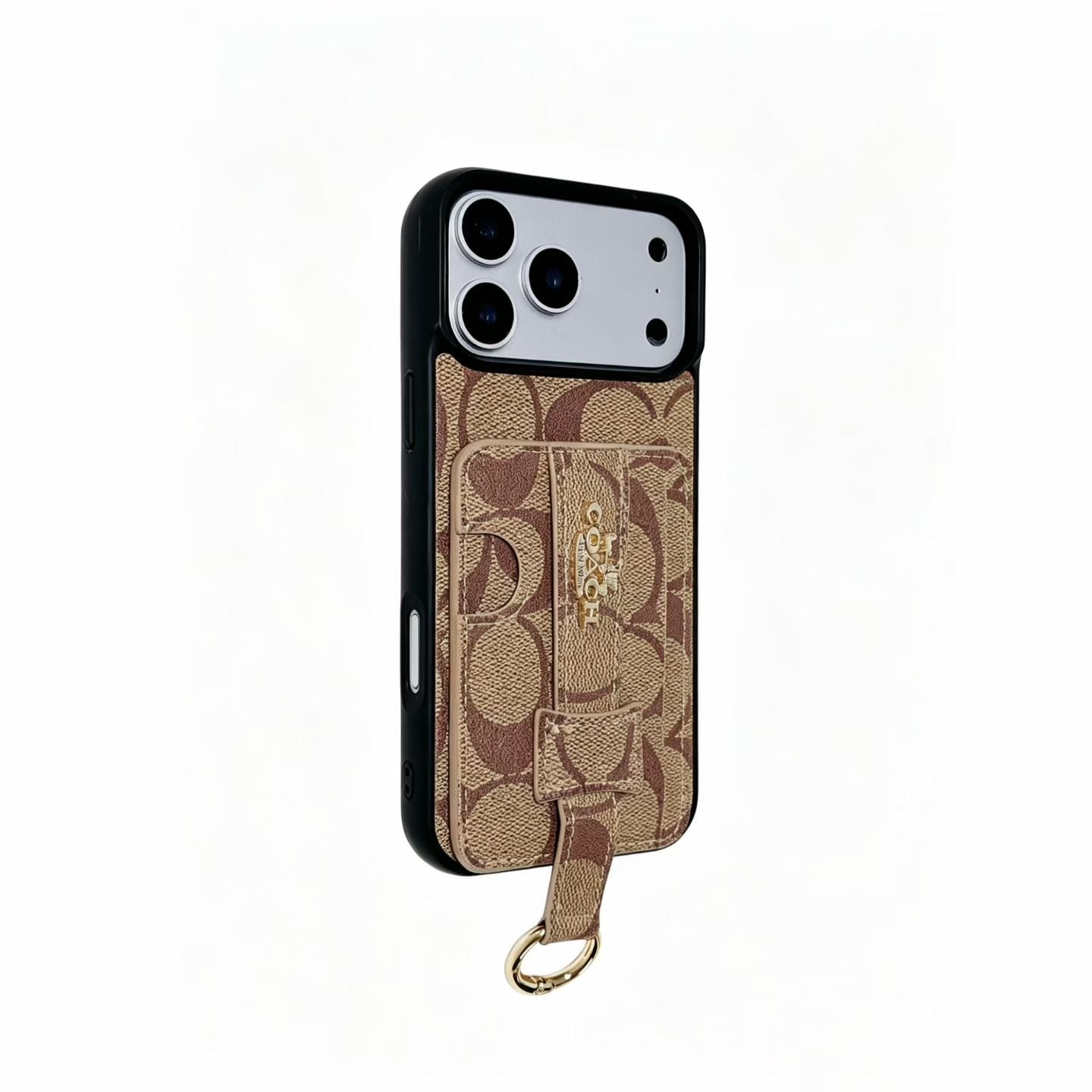 Luxury Phone Case with Card Holder For iPhone 13-17