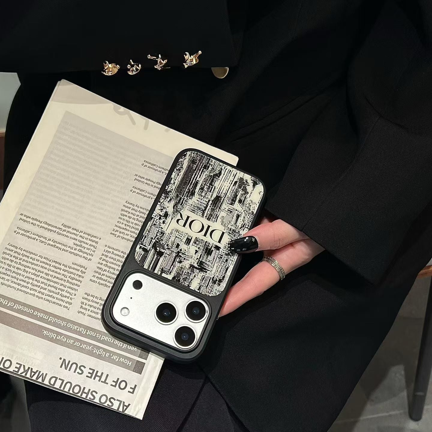 Luxury Brand Phone Case For iPhone 14-17