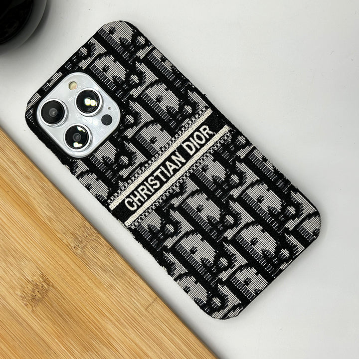 Luxury Brand Vertical Belt Stitched Case Cover For iPhone Roxy New 2